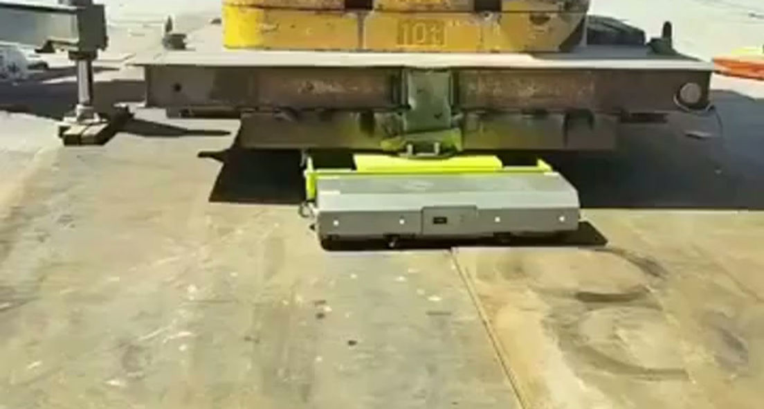 Battery Machine Skate Load Mover